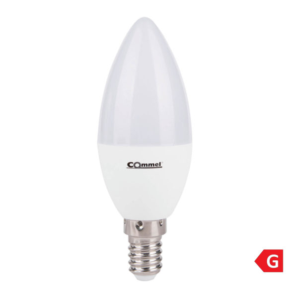 Led sijalica, LED SIJALICA SVECA 6W E14 3000K COMMEL