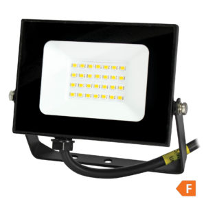 LED REFLEKTOR CRNI 20W 4000K 1600LM IP65 ECONOMY LINE