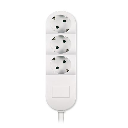 Produzni kablovi, PRIKLJUČNICA TROSTRUKA, MAX 3600W 1,5m Art.4431.0
