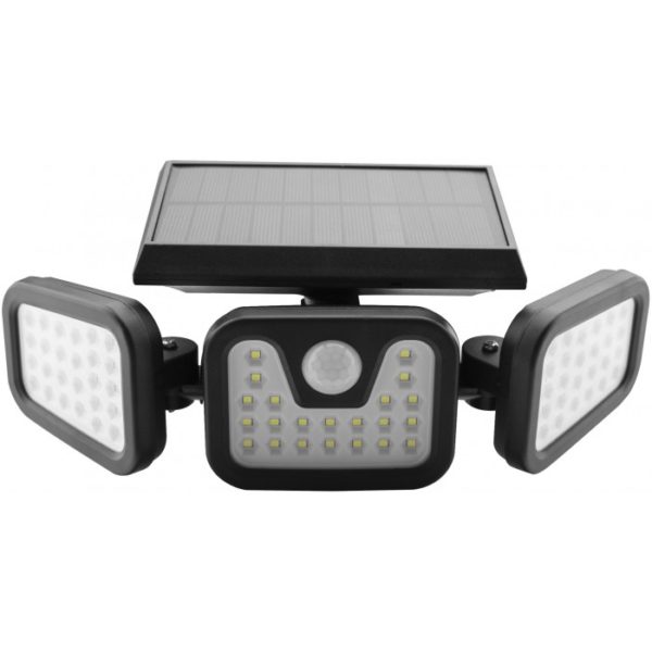 SOLARNI LED REFLEKTOR 15W DMD 3 GLAVE SA SENZOROM